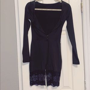 Peria Lace Up Romper